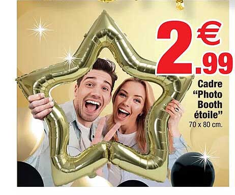 cadre "photo booth étoile"