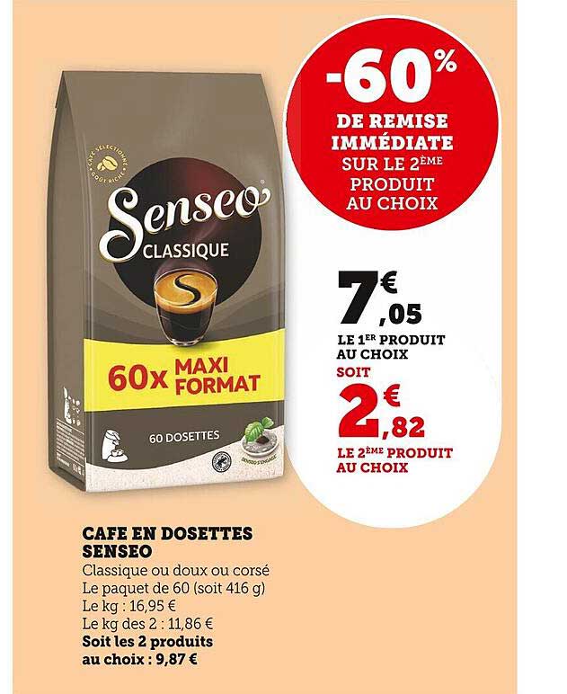 Café En Dosettes Senseo