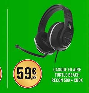 casque filaire turtle beach recon 500 xbox