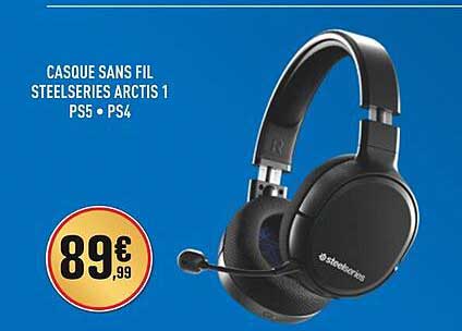 Casque Sans Fil Steelseries Arctis 1 Ps5 Ps4