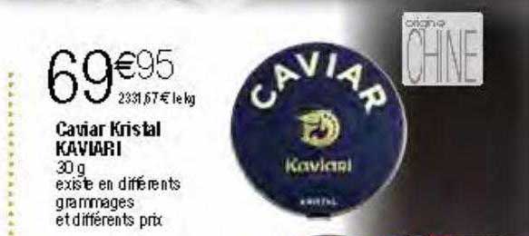 caviar kristal kaviari