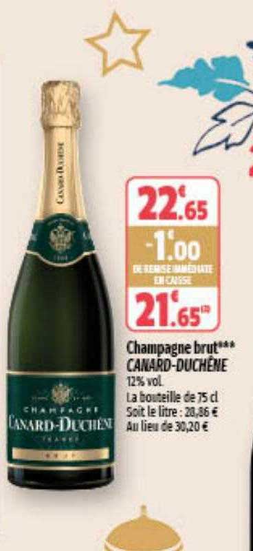 champagne brut canard-duchêne