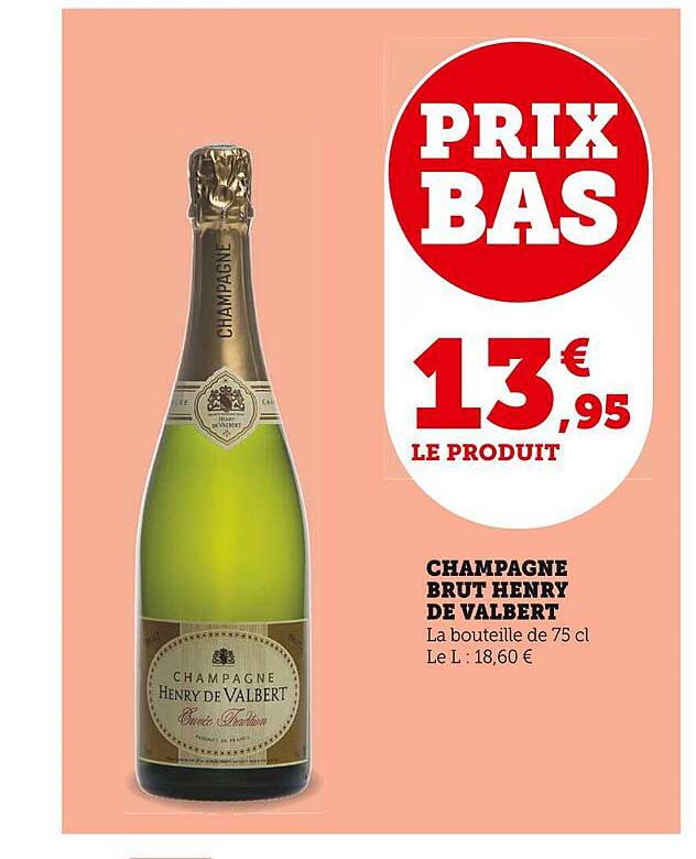 Champagne Brut Henry De Valbert