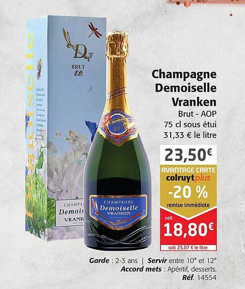 Champagne Demoiselle Vranken