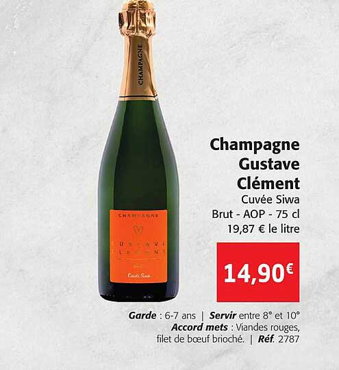 champagne gustave clément