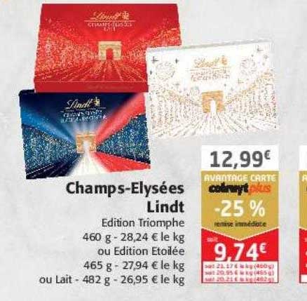 champs-elysées lindt