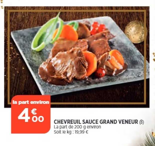 chevreuil sauce grand veneur