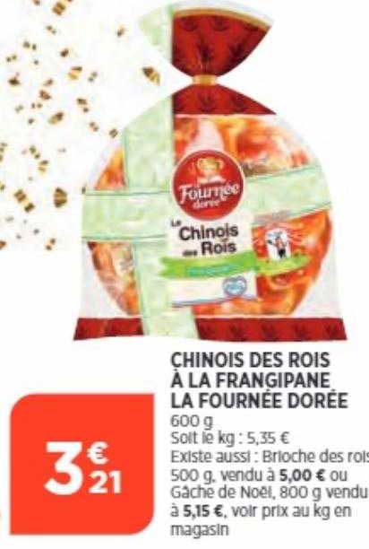 chinois des rois à la frangipane la fournée dorée