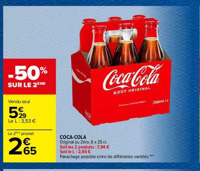 coca-cola original ou zéro