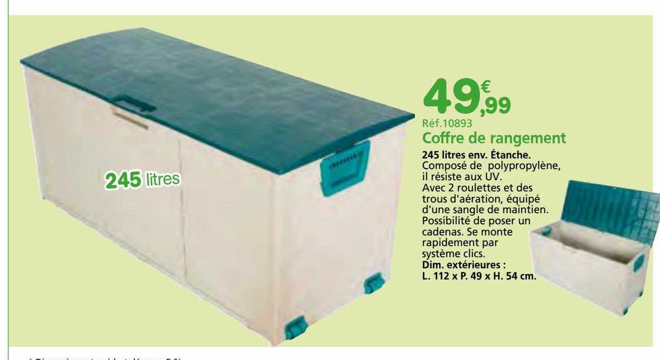 Coffre De Rangement