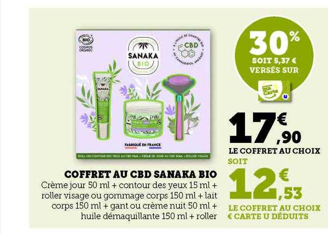 Coffret Au Cbd Sanaka Bio
