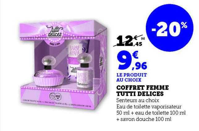 coffret femme tutti délices