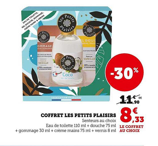 coffret les petits plaisirs