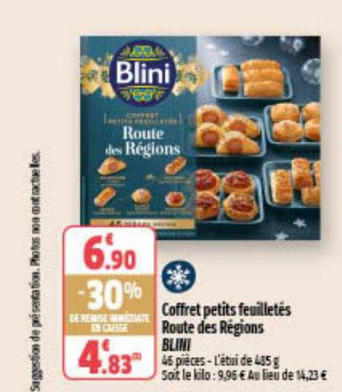 coffret petits freuilletés route des régions blini