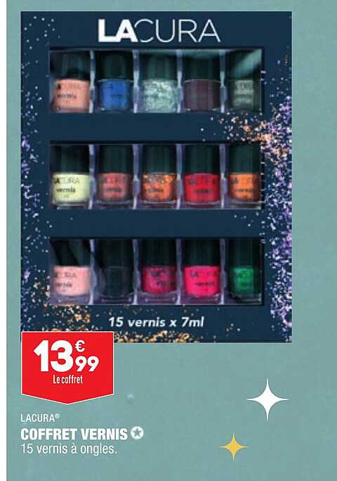 Coffret Vernis Lacura