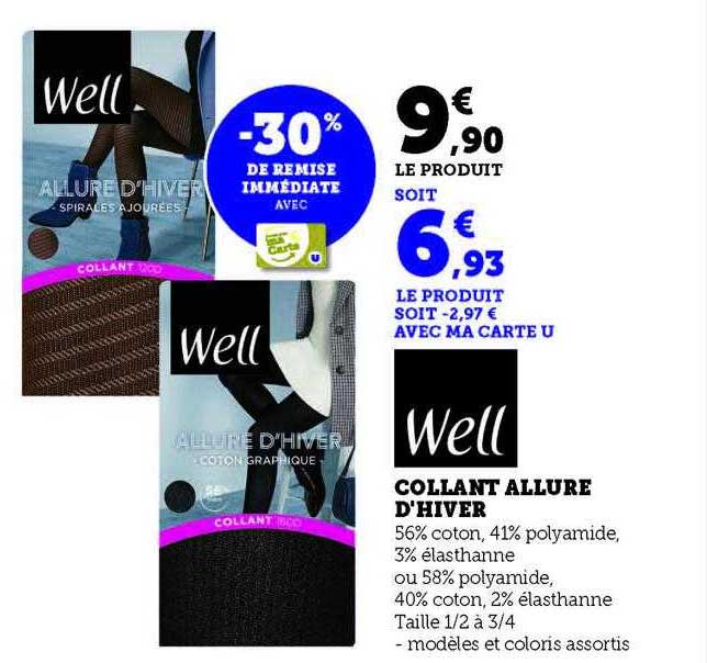 collant allure d'hiver well