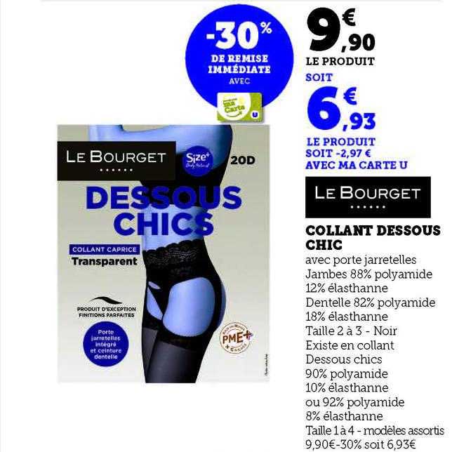 Collant Dessous Chic Le Bourget