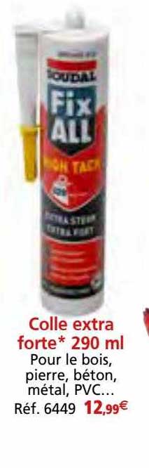 colle extra forte 290ml soudal