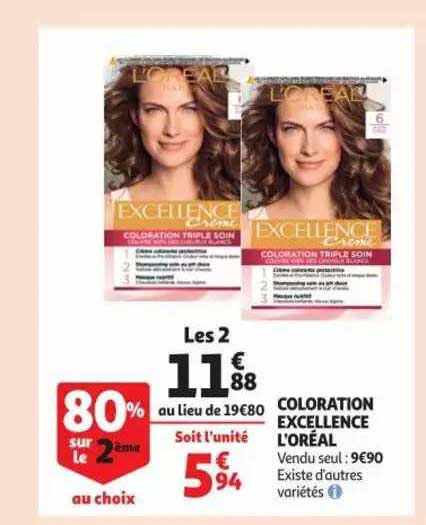 Coloration Excellence L'oréal