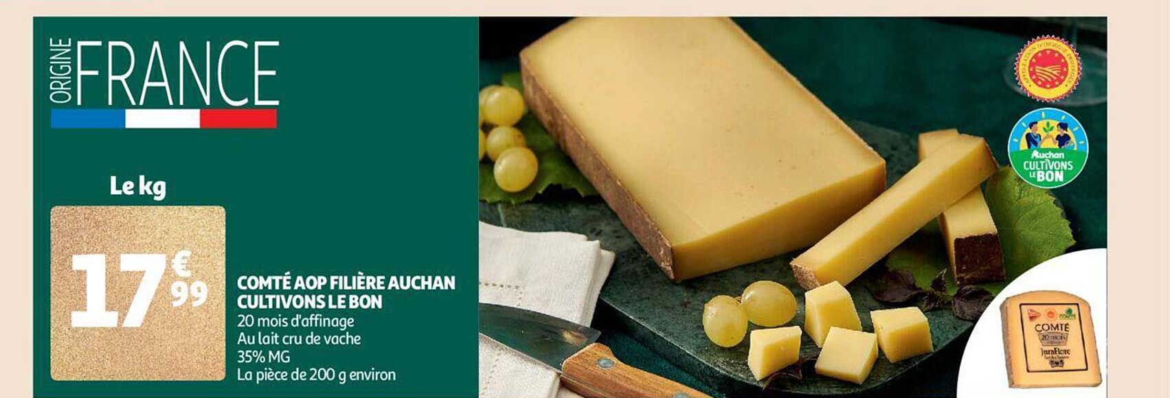 comté aop filière auchan cultivons le bon