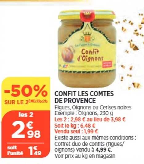 Confit Les Comptes De Provence