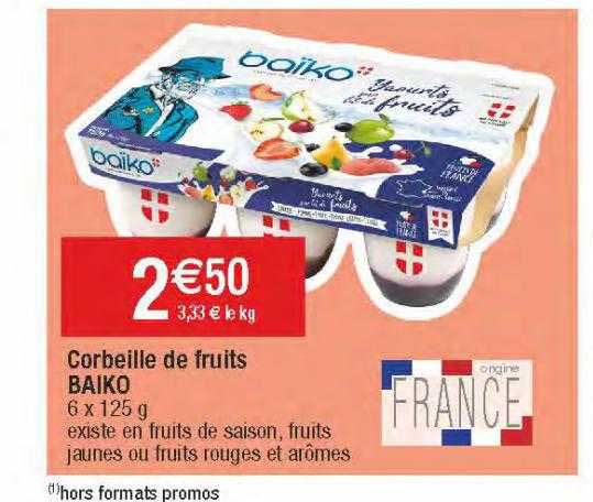 Corbeille De Fruits Baiko