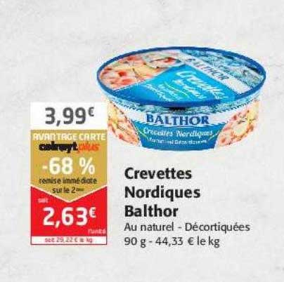 Crevettes Nordiques Balthor