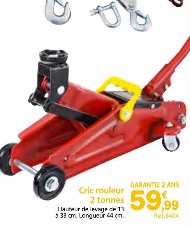 cric rouleur 2 tonnes