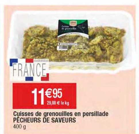 cuisses de grenouilles en persillade pêcheurs de saveurs