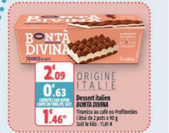 dessert italien bonta divina