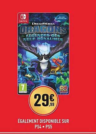 dreamworks dragons legendes des neuf royaumes ps4, ps5
