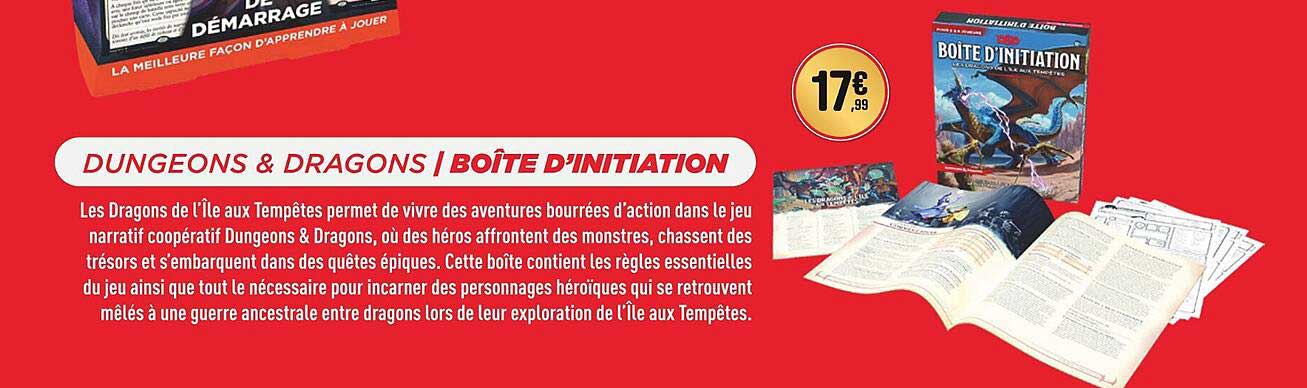 dungeons & dragons- boîte d'initiation