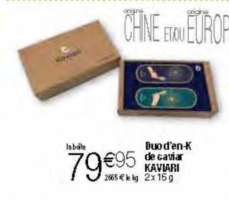 duo d'en-k de caviar kaviari