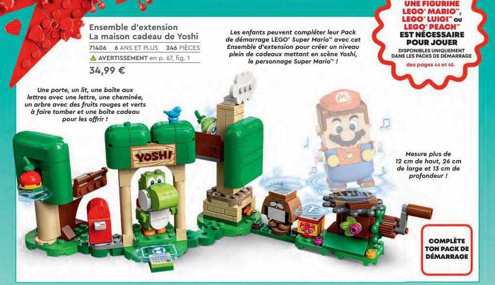 ensemble d'extension la maison cadeau de yoshi