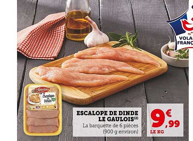 Escalope De Dinde Le Gaulois