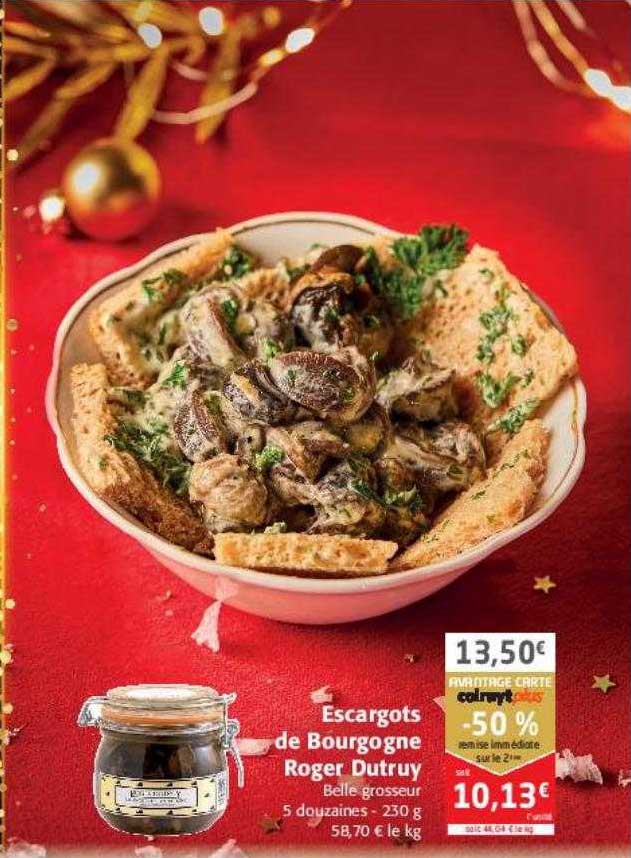 escargot de bourgogne roger dutruy