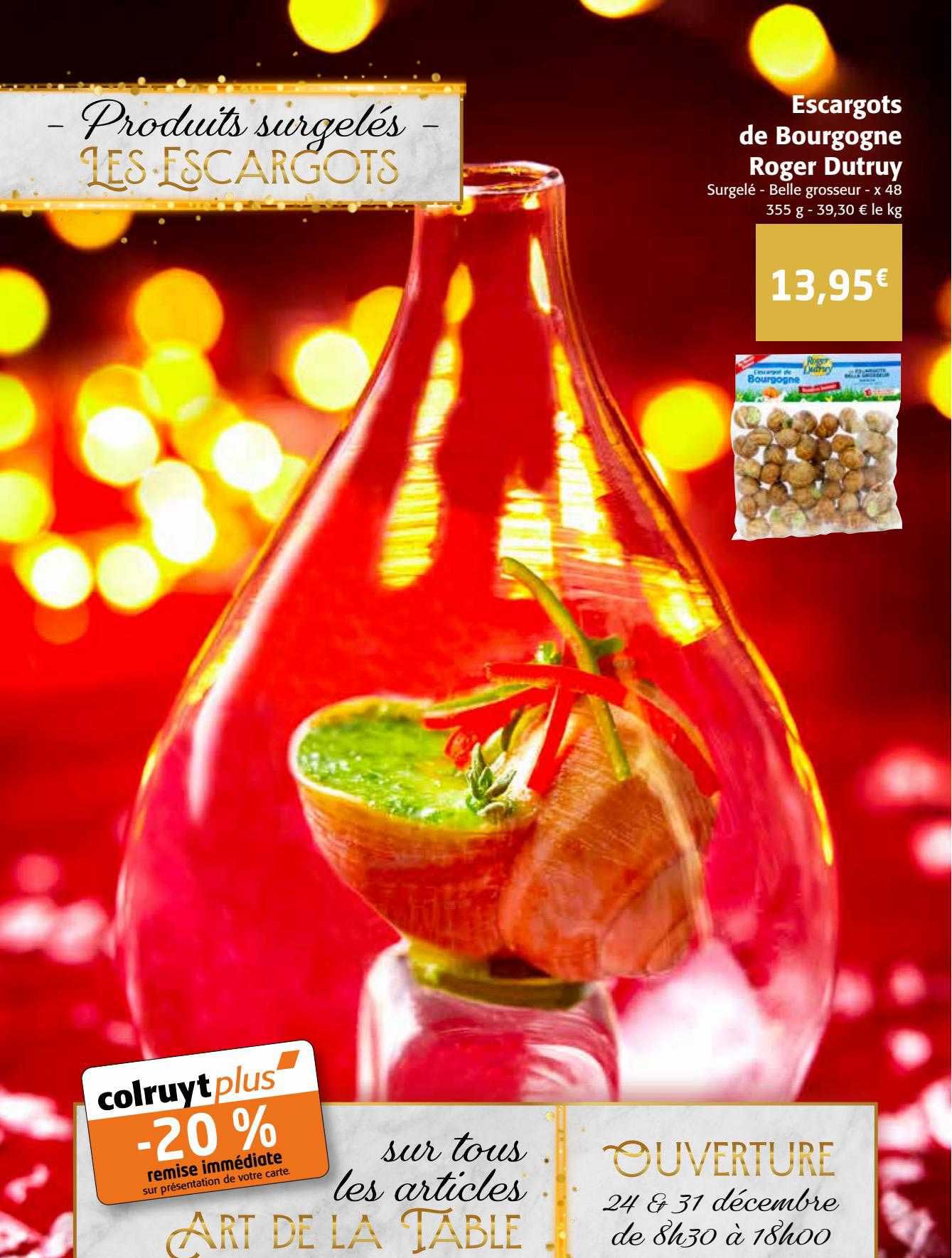 escargots de bourgogne roger dutruy