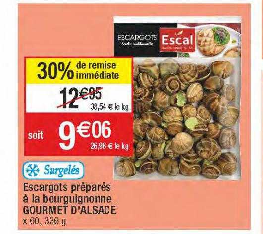 escargots préparés à la bourguignonne gourmet d'alsace