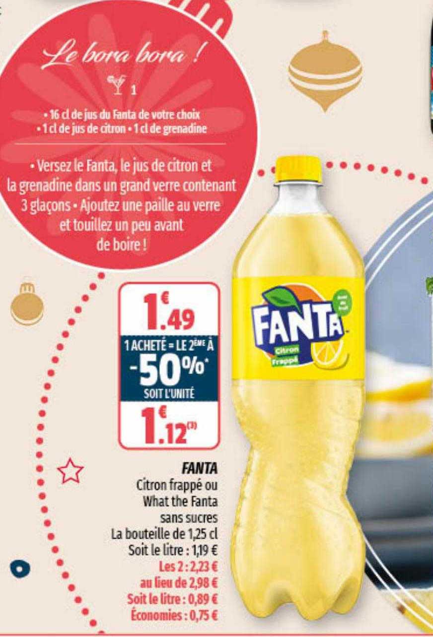 fanta citron frappé ou what the fanta sans sucres