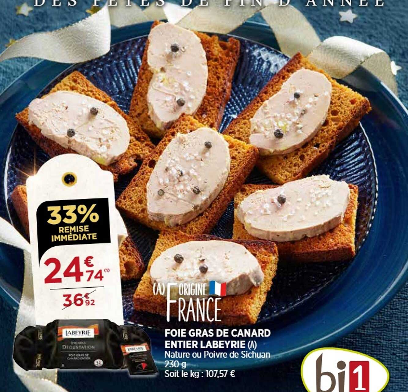 Foie Gras De Canard Entier Labeyrie