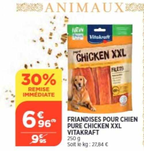 Friandises Pour Chien Pure Chicken Xxl Vitakraft