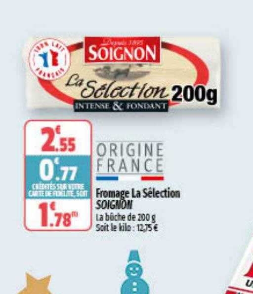 Fromage La Sélection Soignon