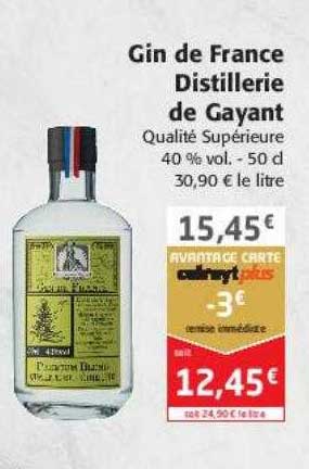 gin de france distillerie de gayant