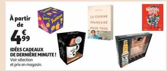 idées cadeaux de dernière minute !