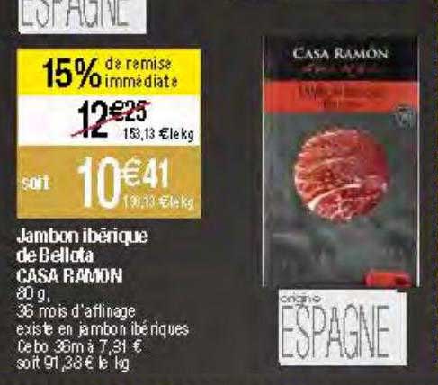 jambon ibérique de bellota casa ramon