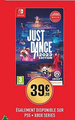 just dance 2023 édition ps5, xbox séries