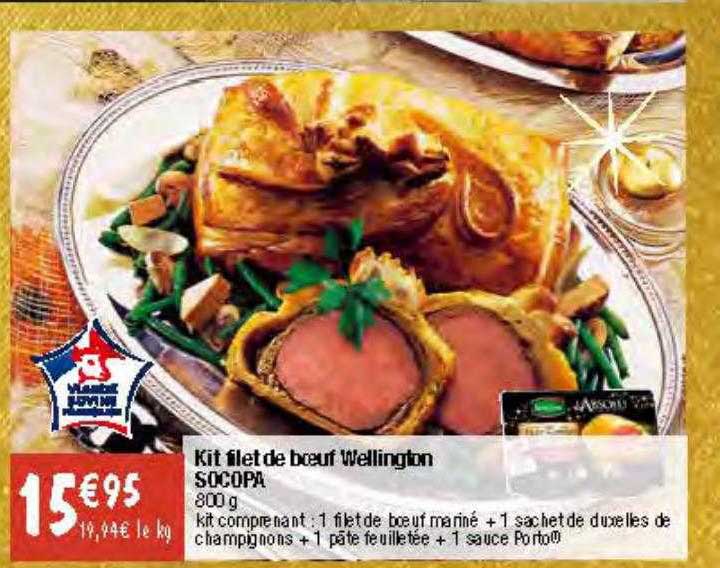 Kit Filet De Bœuf Wellington Socopa