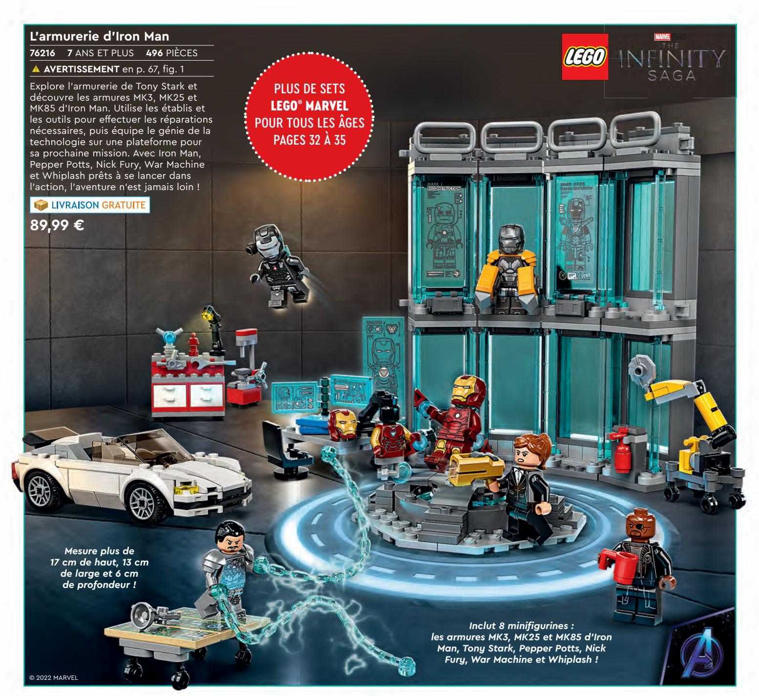 l'armurerie d'iron man