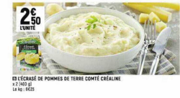 L'écrasé De Pommes De Terre Comté Créaline