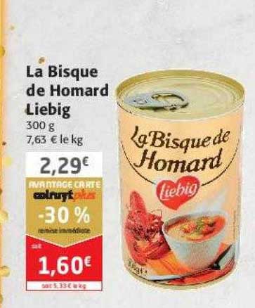 la bisque de homard liebig